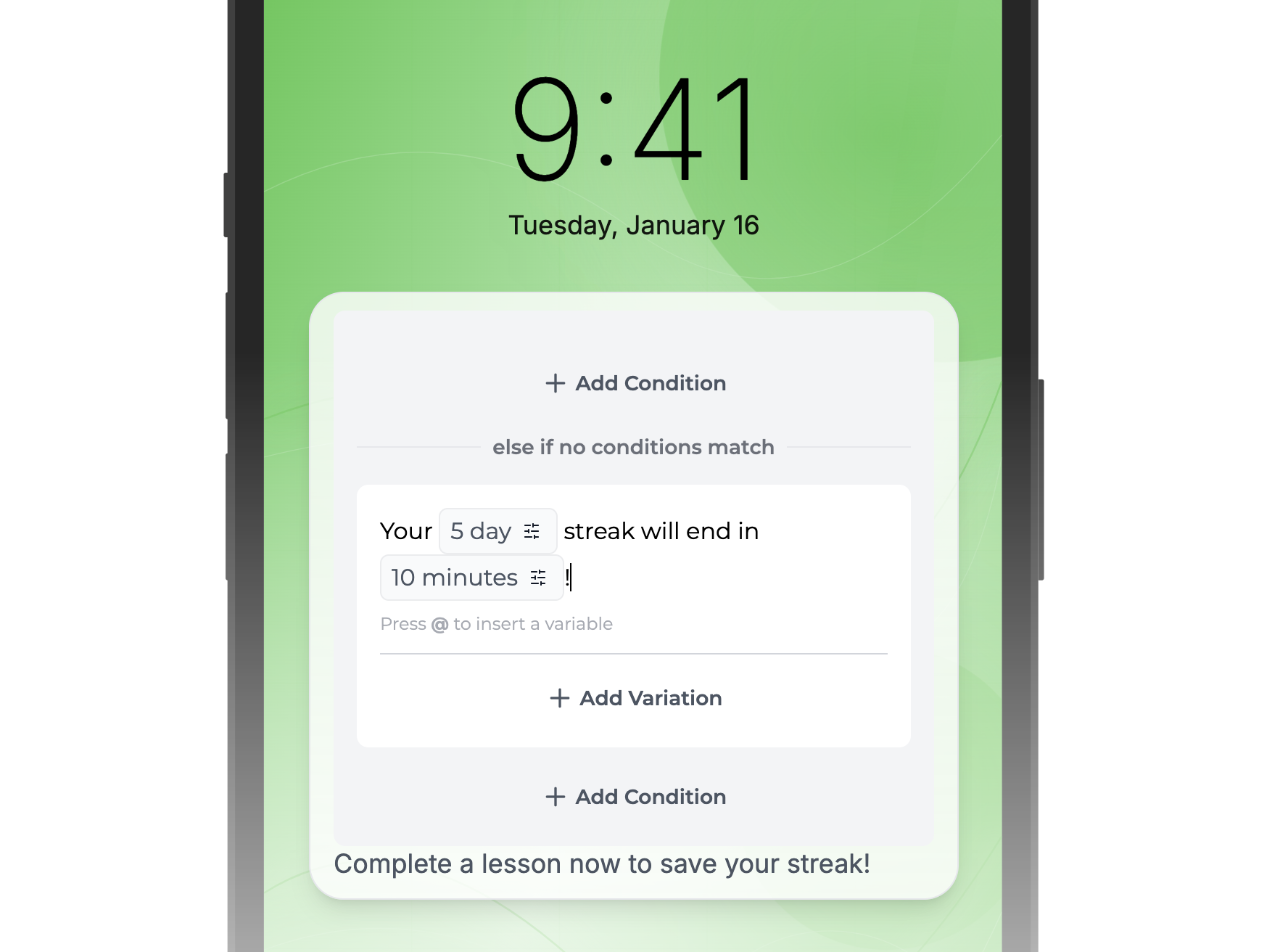 Trophy Push Notification Templates
