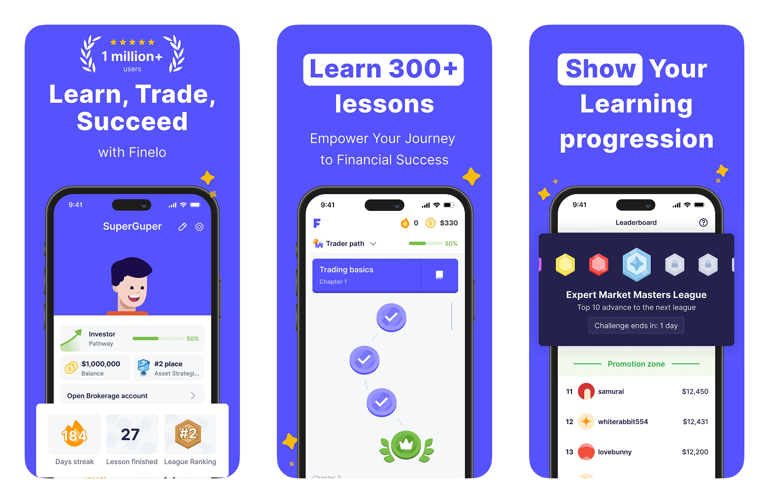 A screenshot of the Finelo app
